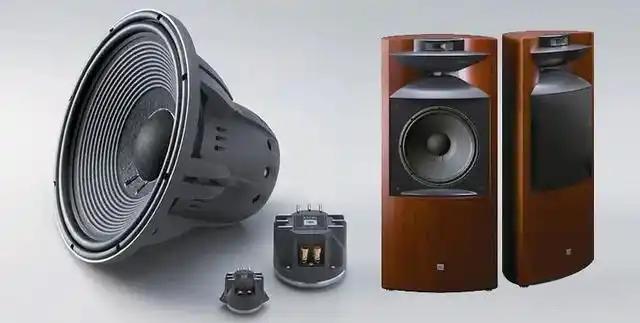 A 15-inch woofer and the JBL S9900