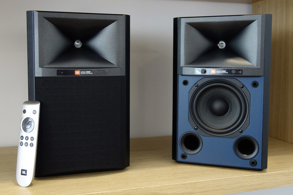 JBL 4305P active monitor speakers review 4